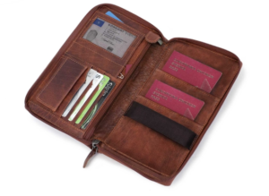 Alternative view of KOŽENÁ CESTOVNÍ PENĚŽENKA BRANDY BB003 – ORGANIZÉR S VINTAGE PATINOU